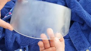 Полировка визора - убираю царапины