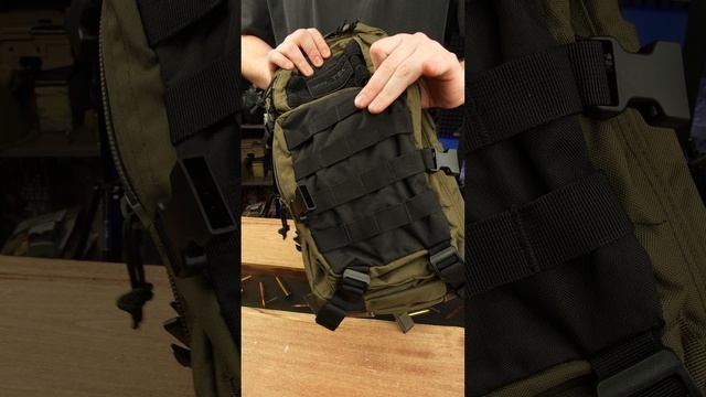 Рюкзак тактический Mil-Tec US Assault Small, 20 л (Ranger GreenBlack) смотреть онлайн