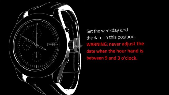 Nav B Chrono 47 mm, schwarz - Instructions | Steinhartwatches смотреть онлайн