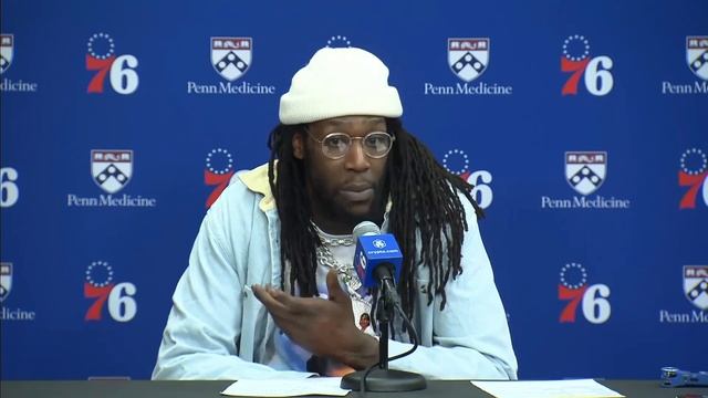 Montrezl Harrell postgame interview PHI 129, IND 127 #philadelphia #76ers #nba смотреть онлайн