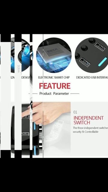 Car Splitter Cigarette Lighter Socket #shorts смотреть онлайн