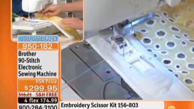 Brother 90-Stitch Electronic Sewing Machine смотреть онлайн