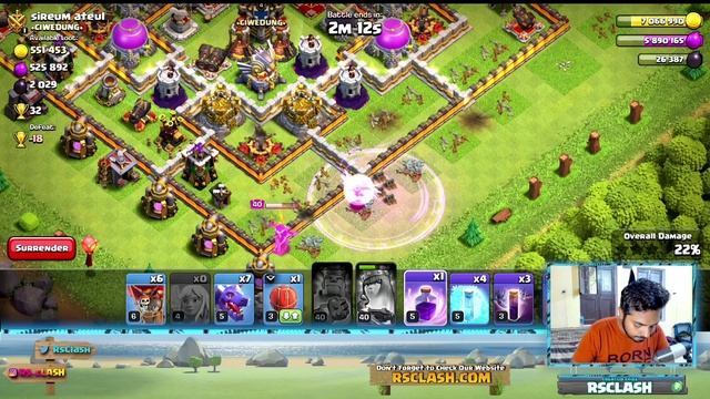 How to 3 star Th10 vs TH11 (clash of clans) смотреть онлайн