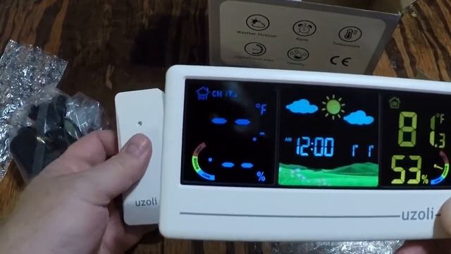 Uzoli E0386 Weather Station Open Box & Test смотреть онлайн