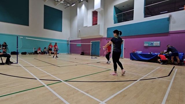 Mel's Birthday Badminton Tournament | Mira/Aira vs. Babeth/Jenny R смотреть онлайн