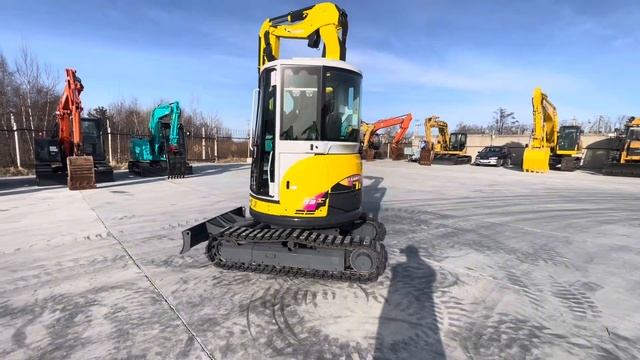 Легендарный Японский мини-экскаватор YANMAR B3-6A смотреть онлайн