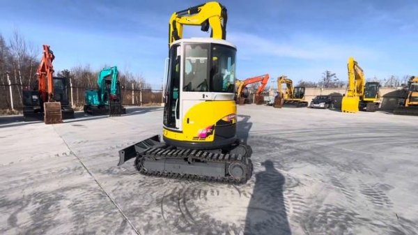 Легендарный Японский мини-экскаватор YANMAR B3-6A