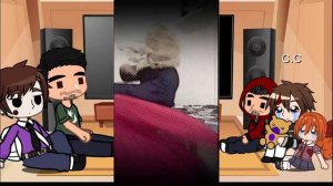 Aftons kids & Manuel Mercuri_88 Gacha characters React to Mercui_88 //Mokyutsei//Gacha Club