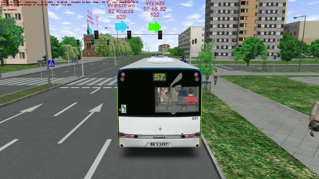 Omsi 2 Fikcyjny Szczecin - Line 57 - Solaris Urbino 12 III смотреть онлайн