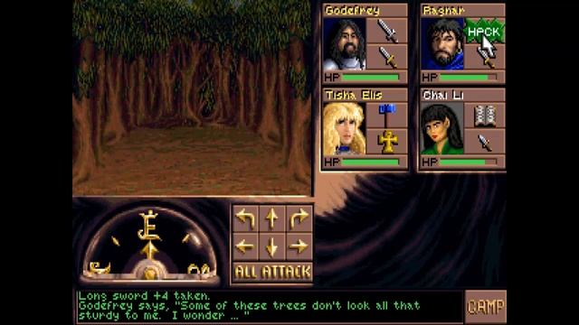 Eye of the Beholder 3 - Burial Glen Walkthrough (Part 1) смотреть онлайн