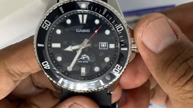 Casio Duro Marlin MDV 106 Hitam смотреть онлайн