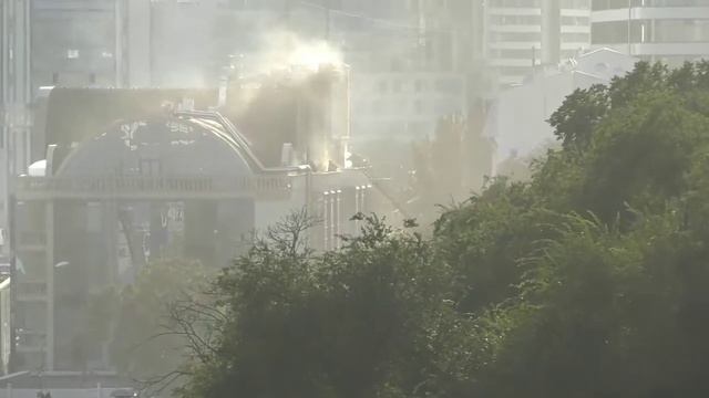 Пожар в гостинице