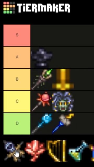 Rating Senjata Magic Unik Di Game Terraria #terraria #shortvideo #terrariagameplay