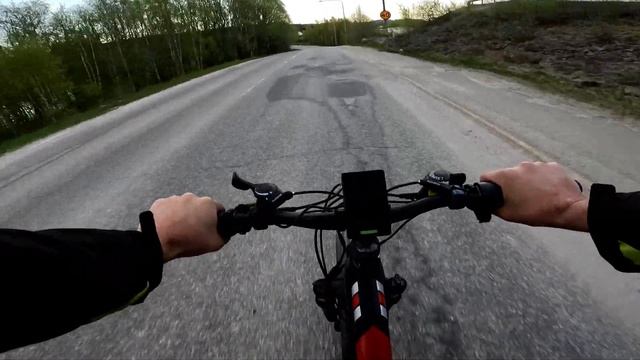 Speed Test Randride YX90 1000W Fat Tire höll på gå illa... för en fågel смотреть онлайн