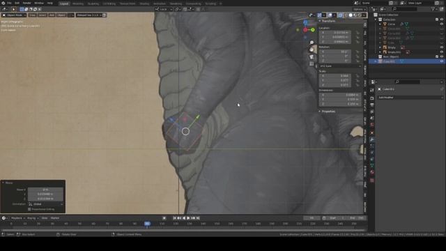 Model nhân vật Godzilla - BÀI 4 Hand - Blender Tutorial cơ bản cho beginner смотреть онлайн