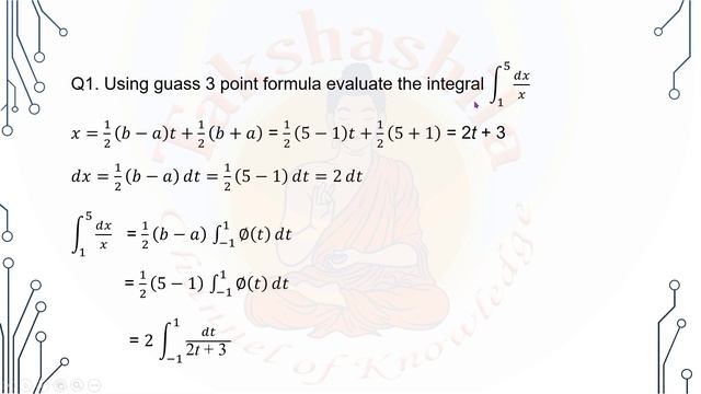 #15 - CE306 - CPCT Module 6 - Gauss Quadrature Method смотреть онлайн