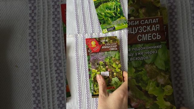 Какие салаты и пряные травы я буду сеять в этом году