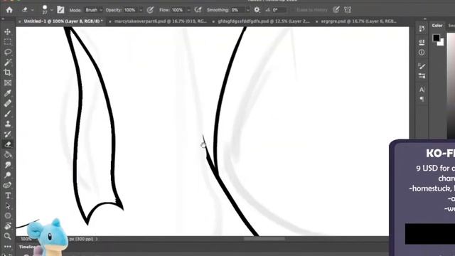 NIGHT MARCY Drawing Timelapse (Amphibia) смотреть онлайн