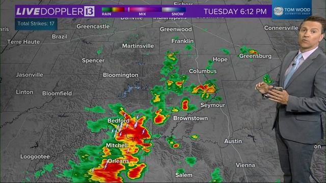 Live Doppler 13 forecast - Tuesday, Aug. 9, 2022 смотреть онлайн