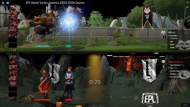 Cuyes Esports vs Infinity (Bo3) смотреть онлайн