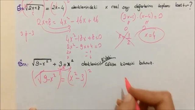 2.Dereceden Denklemler-2 (10.Sınıf) смотреть онлайн
