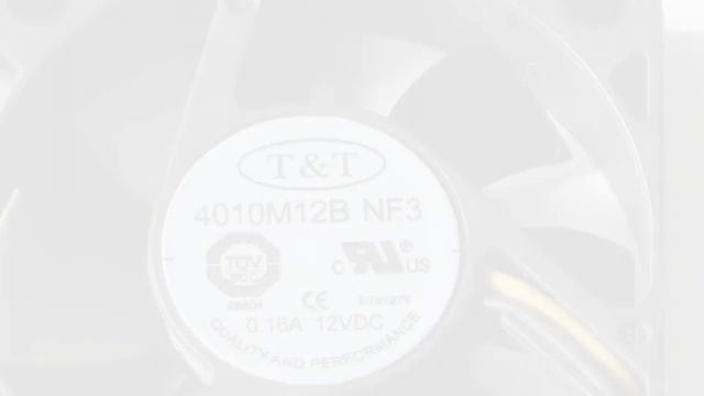 4010M12B NF3 12V 0.16A 3wires cooling fan смотреть онлайн