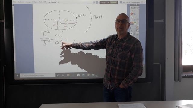Matthias Böhm erklärt die Keplerschen Gesetze...so gut es halt geht. 😁