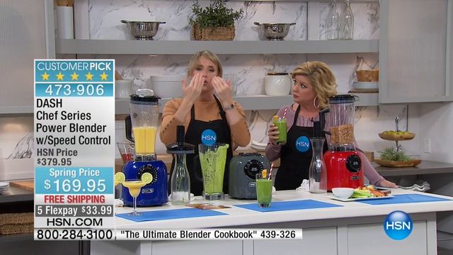 DASH 2.25 HP Chef Series Power Blender with Speed Control смотреть онлайн