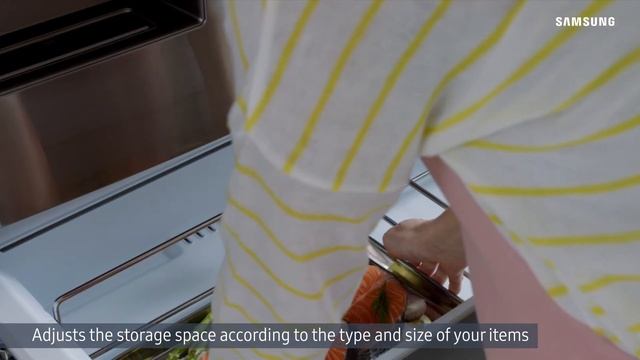 French Door refrigerator: how it works - Movable Divide l Samsung смотреть онлайн