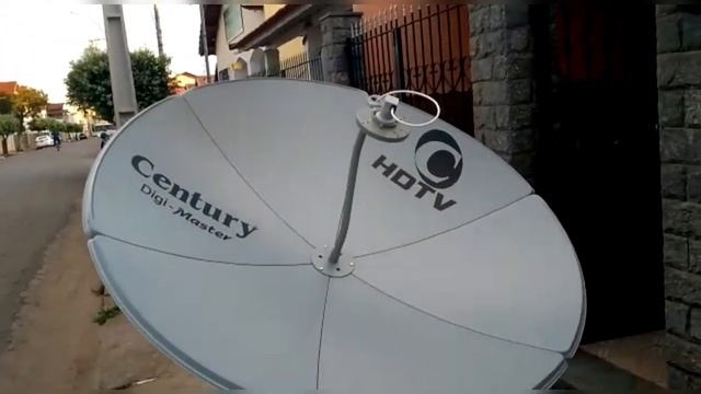 Antena Parabólica Century Digimaster Usando Lnb Ku