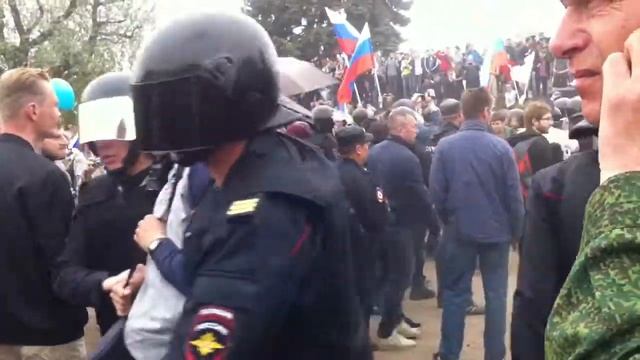 Задержание Резника часть 1