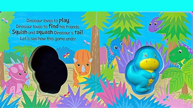 Kids Book Read Aloud: Squishy Squashy Dinosaur By Jenny Copper - Storytime Books For Bedtime