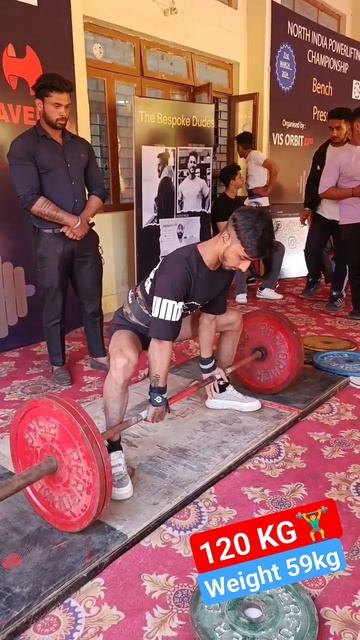 Deadlift 120 KG🏋️♂️ pr Sumo Lift Weight 59kg bw #shorts #bodybuilding #powerlifting #gym #workout смотреть онлайн