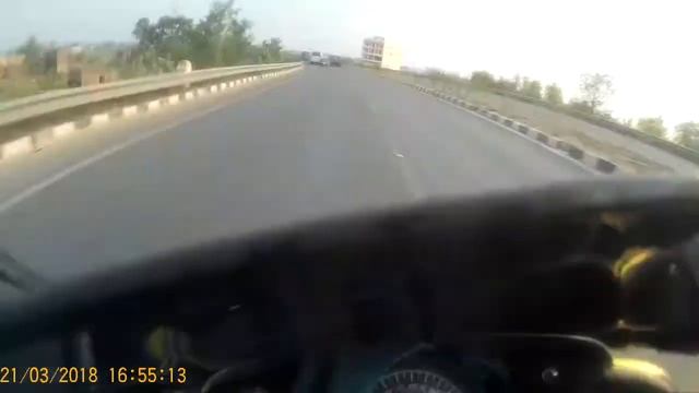 CBR 150R Top Speed | Without Servicing | 138 Km/h | King of Rider's смотреть онлайн