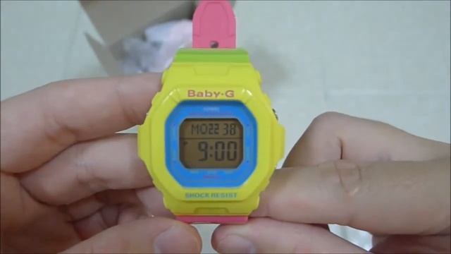 Casio G-Shock - Baby-G - Energetic Colors [BG-5607-9JF] смотреть онлайн