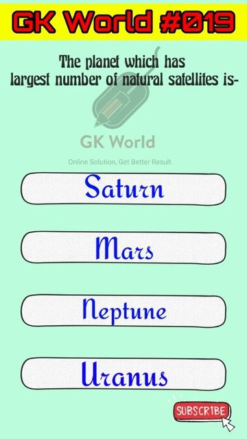 #019 Geography Solar system question смотреть онлайн