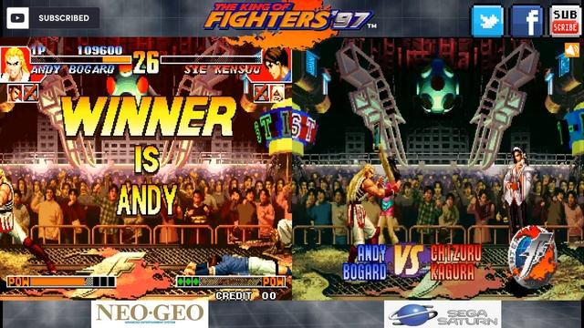 The King of Fighters 97 Neo Geo VS Sega Saturn + 1K subscribes giveaway result смотреть онлайн