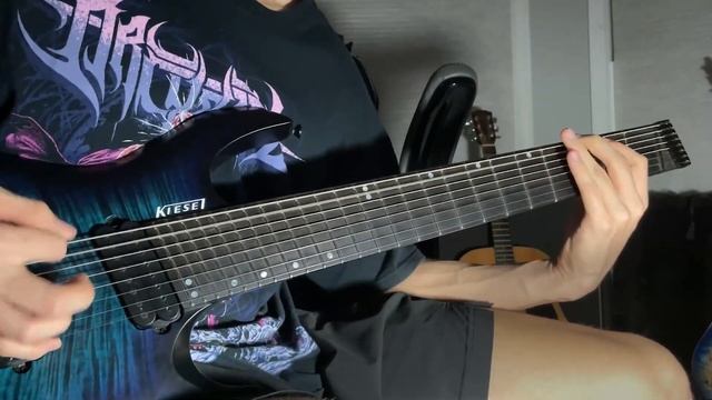 Rings of Saturn - Pustules (Full Guitar Cover) смотреть онлайн
