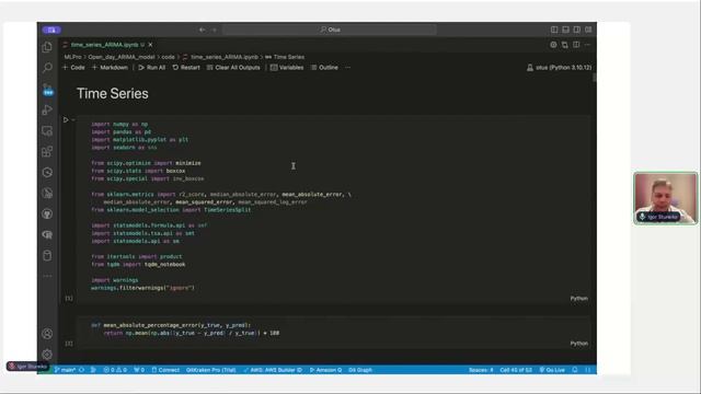 Введение в анализ временных рядов. Модель ARIMA // Занятие курса «Machine Learning. Professional» смотреть онлайн