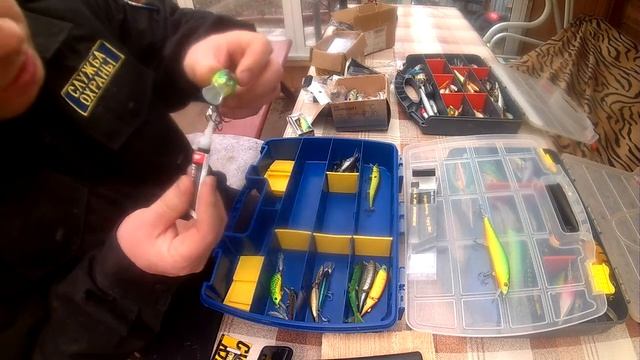 Комплектуем новую коробку. Воблеры из Китая(AliExpress) смотреть онлайн