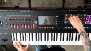 Roland Fantom 6 Jupiter-8 Ambient Exploration Synthesizer Rik Marston