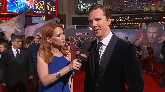 Robert Downey JR Crashing Benedict Cumberbatch's Interview смотреть онлайн