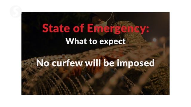 A state of Emergency: Here's what it involves смотреть онлайн