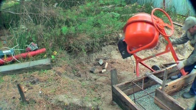 Готовлю фундамент под котельную