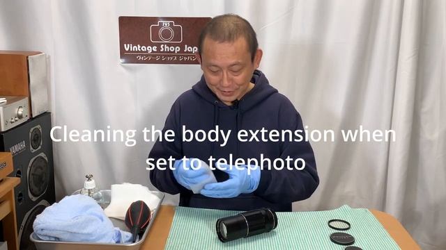 ASAHI OPT.(PENTAX)Super-Multi-Coated TAKUMAR 200mm F/4 Lens Cleaning