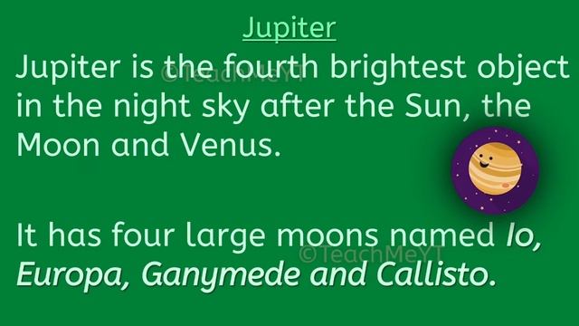 Jupiter - 10 Lines on Jupiter | TeachMeYT смотреть онлайн