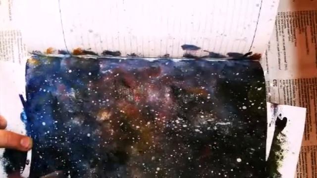 Рисую космос..🌌 смотреть онлайн