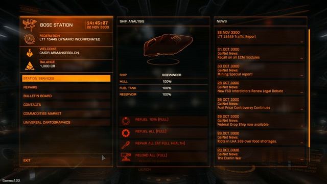 Обзорная #3: Elite: Dangerous Gamma - обзор дня 1 и полет к Земле смотреть онлайн