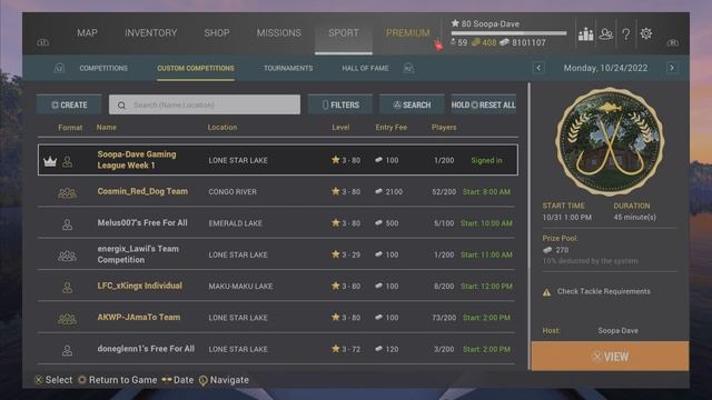 Fishing Planet League #10 смотреть онлайн
