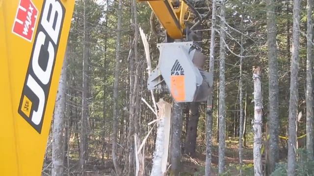 FAE Forestry Mulcher 4CX-15 Backhoe смотреть онлайн